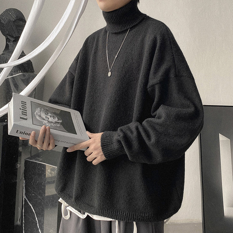 Teenagers Thick Round Neck Sweater