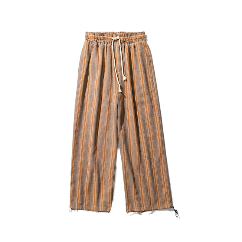 Thin High Waist Straight Lantern Harem Pants