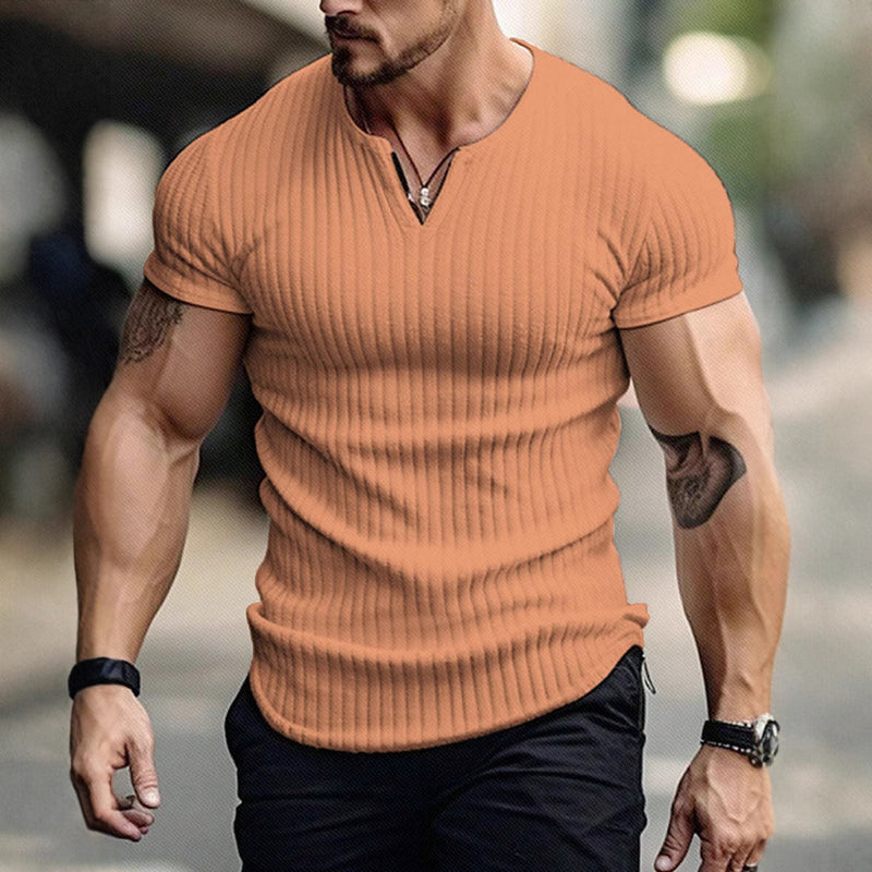 Slim-fitting Men's Short Sleeve t-shirt