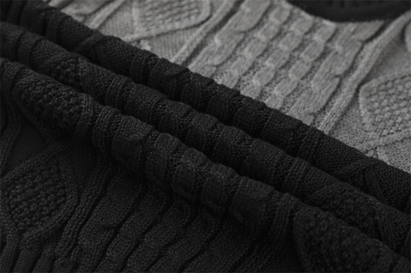 Men Casual Knitted Soft Cotton pullover Sweater