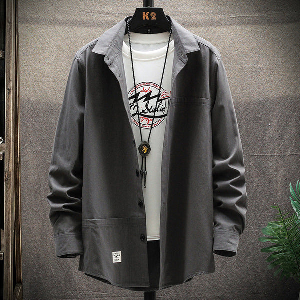 Japanese Casual Handsome shirt Jacket