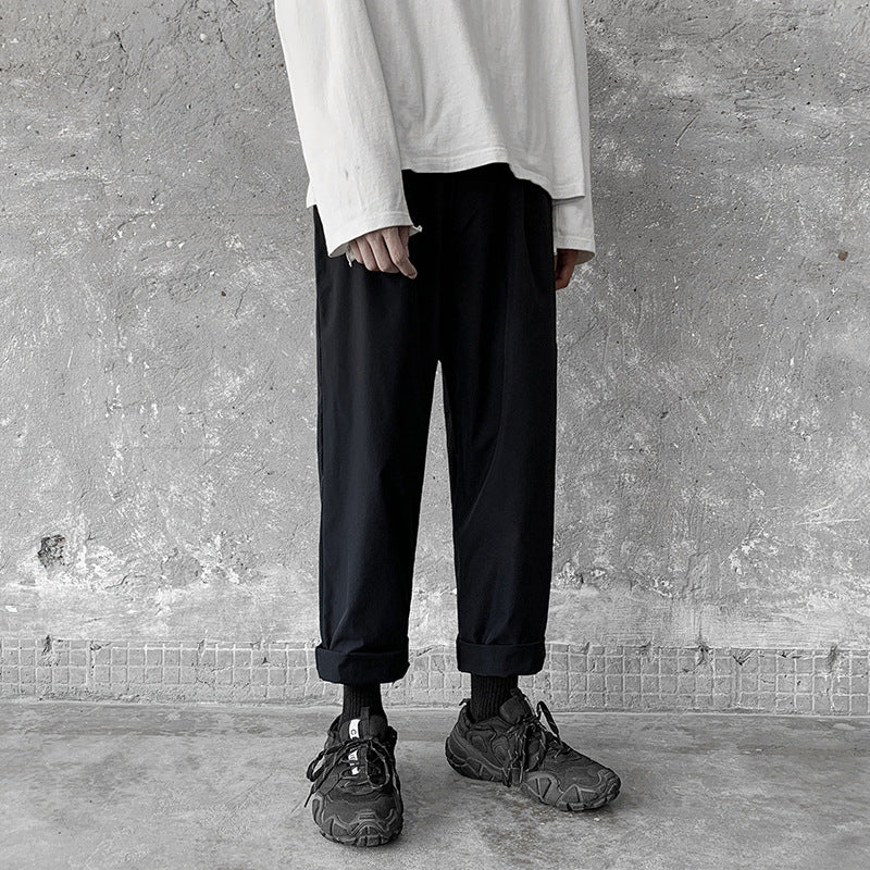 Men's Autumn Korean-style Western Style Leisure Trousers