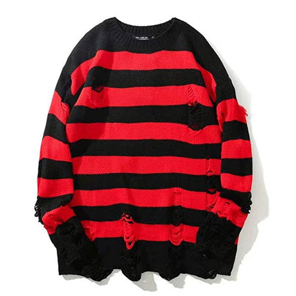 Autumn Winter Couple Cotton Knitwear Sweater