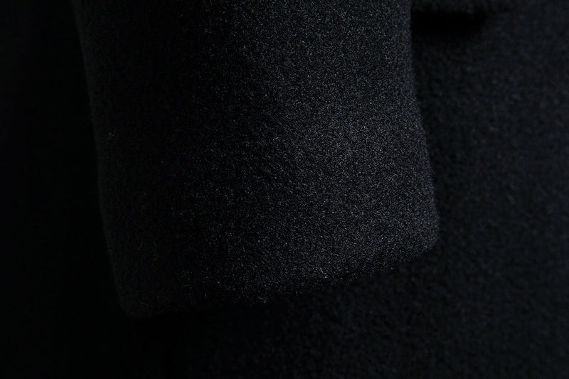 Men's Medium Length Oversized Woolen Coat
