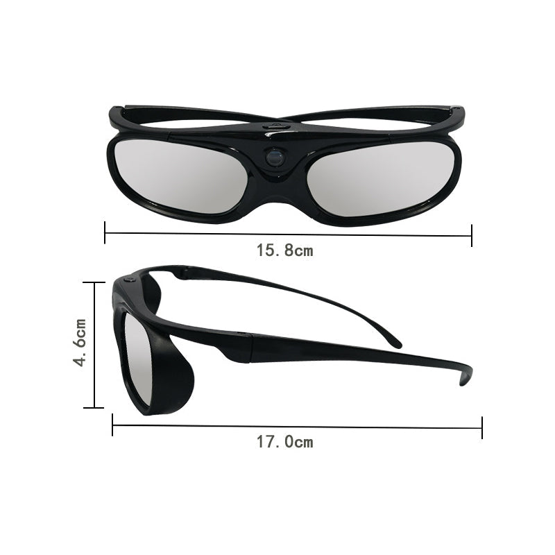 LCD Lens Bluetooth 3D Glasses
