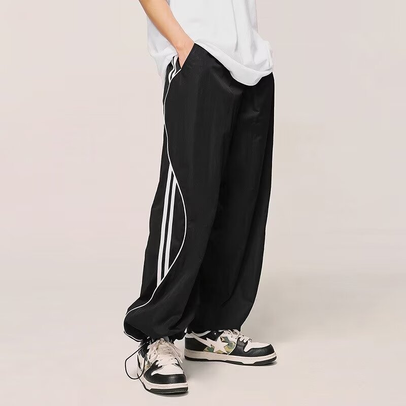 Spring And Summer Loose Thin Exercise Ankle-tied Tactical Pants