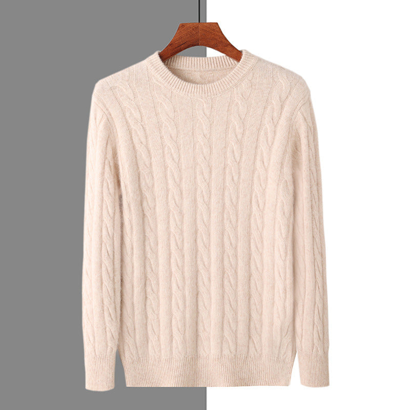 Men's Thickened Mink Sweater