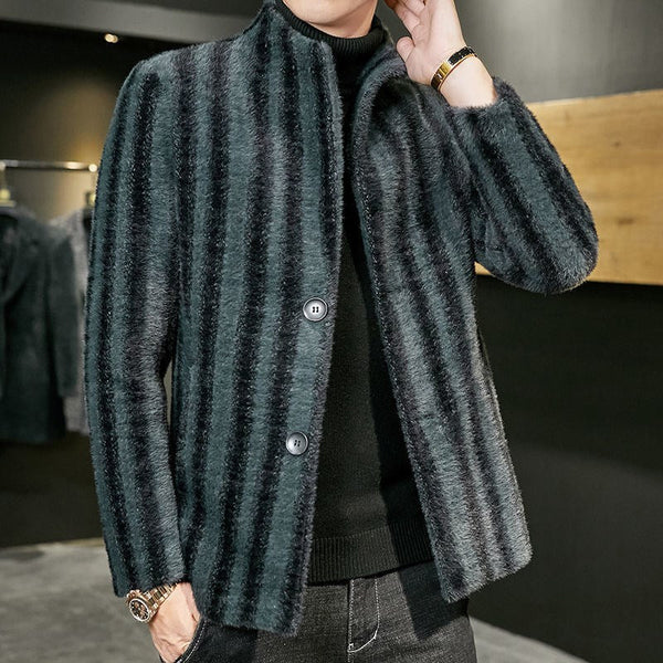 Men's New Stand-up Collar Windbreaker jacket