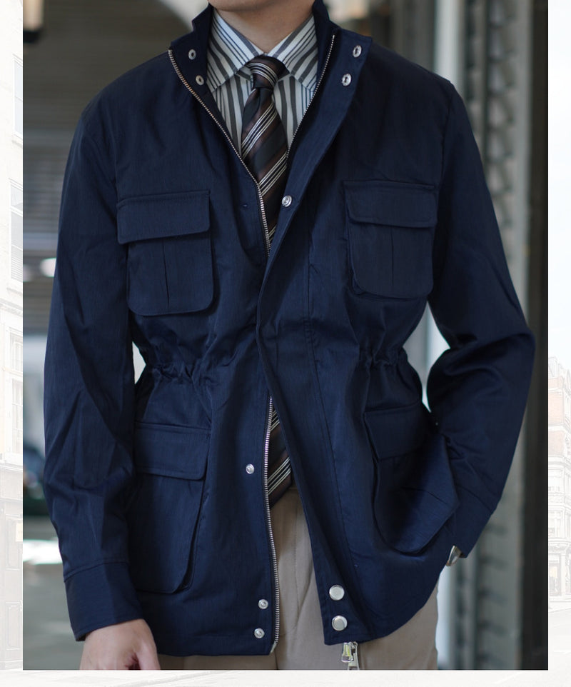 Spring And Autumn Loose Casual Men's Windbreaker Coat