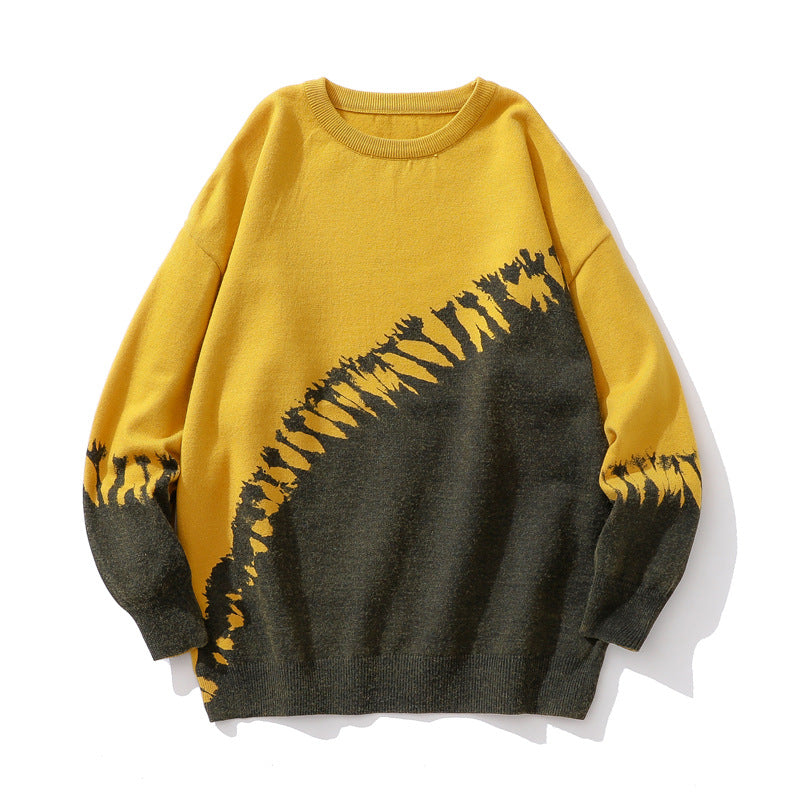 Round Neck Autumn Sweater for students
