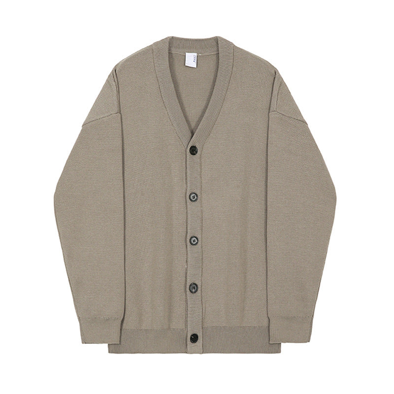 Men's Outerwear Cardigan Sweater Knitwear Laid-back Coat