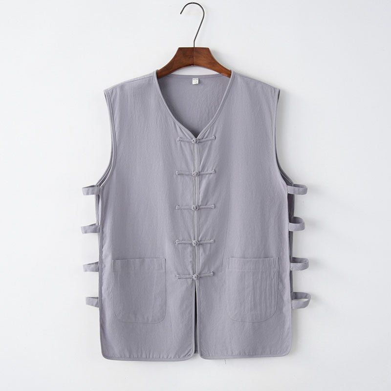 Fashion Personality Sleeveless Hooded Vest For Men