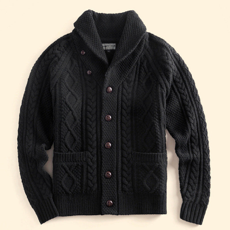 Retro Loose Sweater For Men