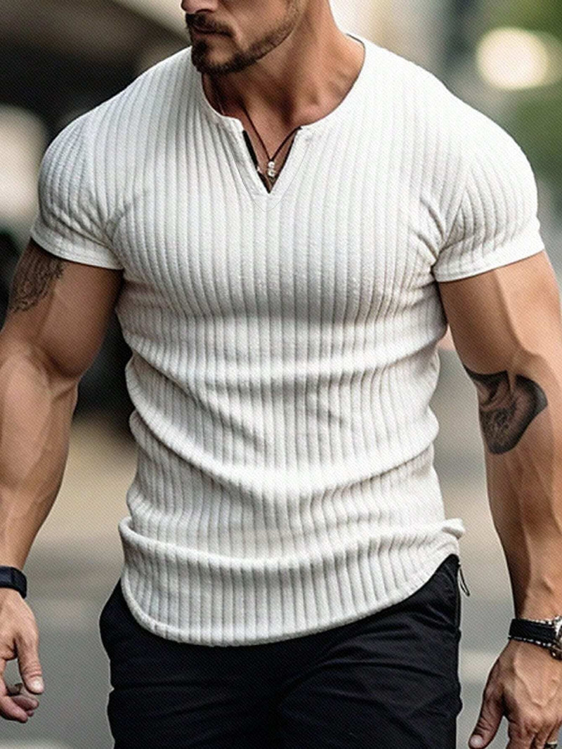 Slim-fitting Men's Short Sleeve t-shirt