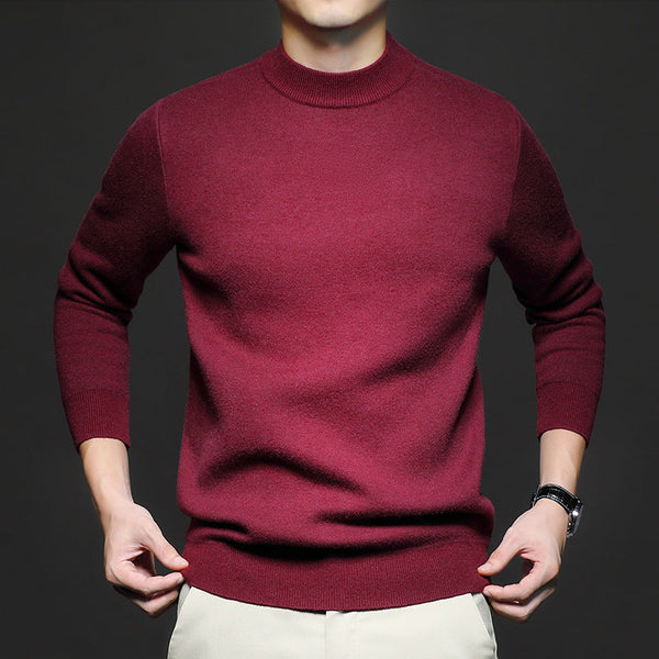 Half Turtleneck Slim Fit Base Sweater
