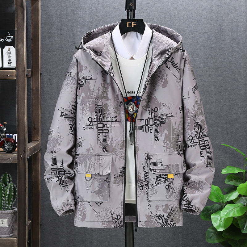 Large Size Men's Jacket Korean Style