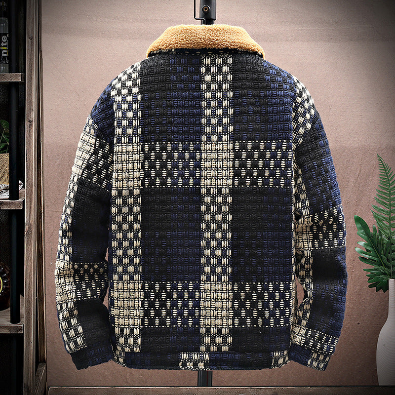Lambswool Thickened Men's jacket