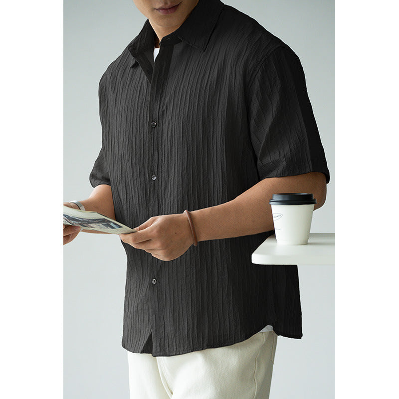 Slightly Wrinkled Light Business shirt